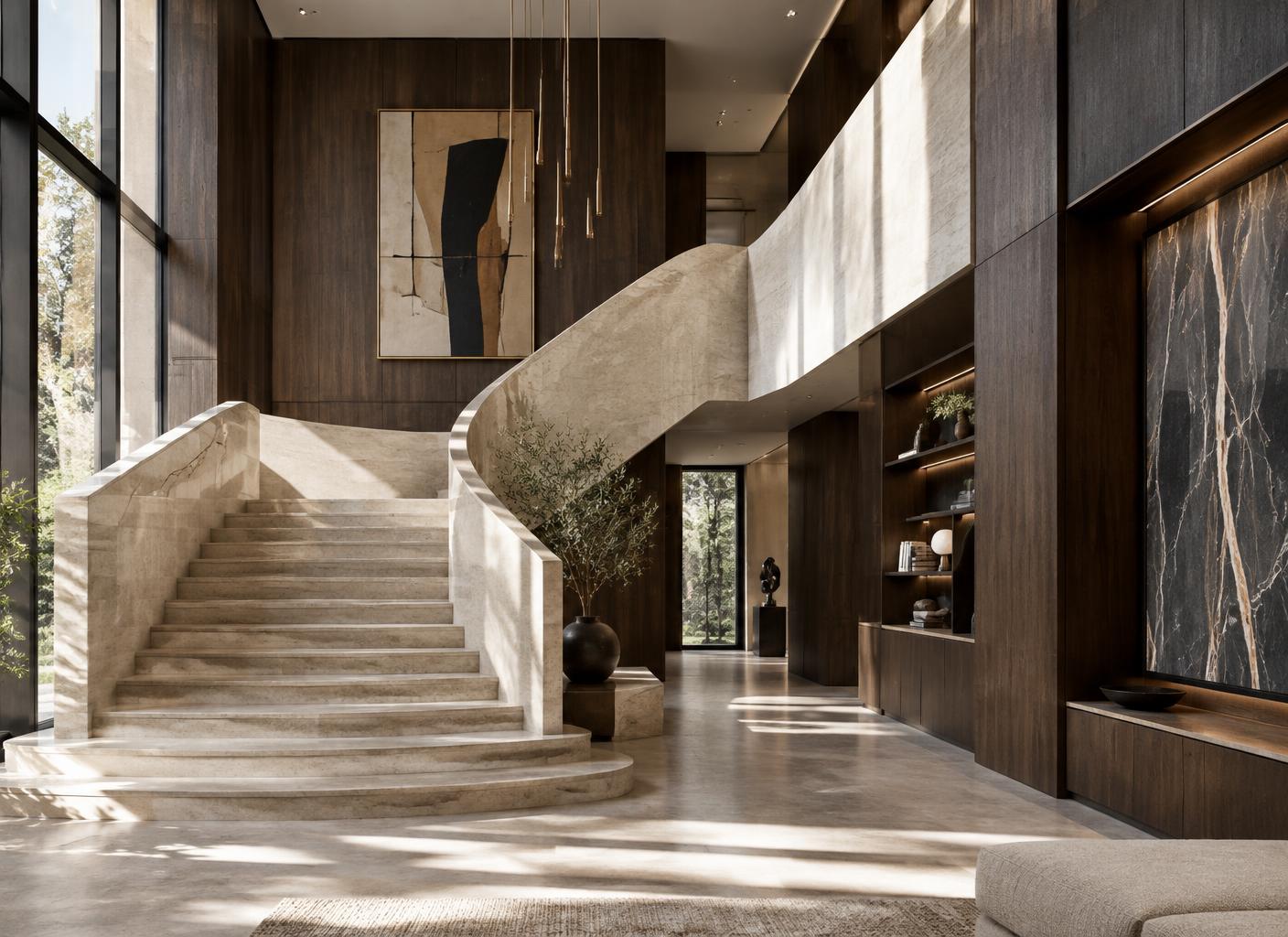 Luxury architectural interiors — concept imagery